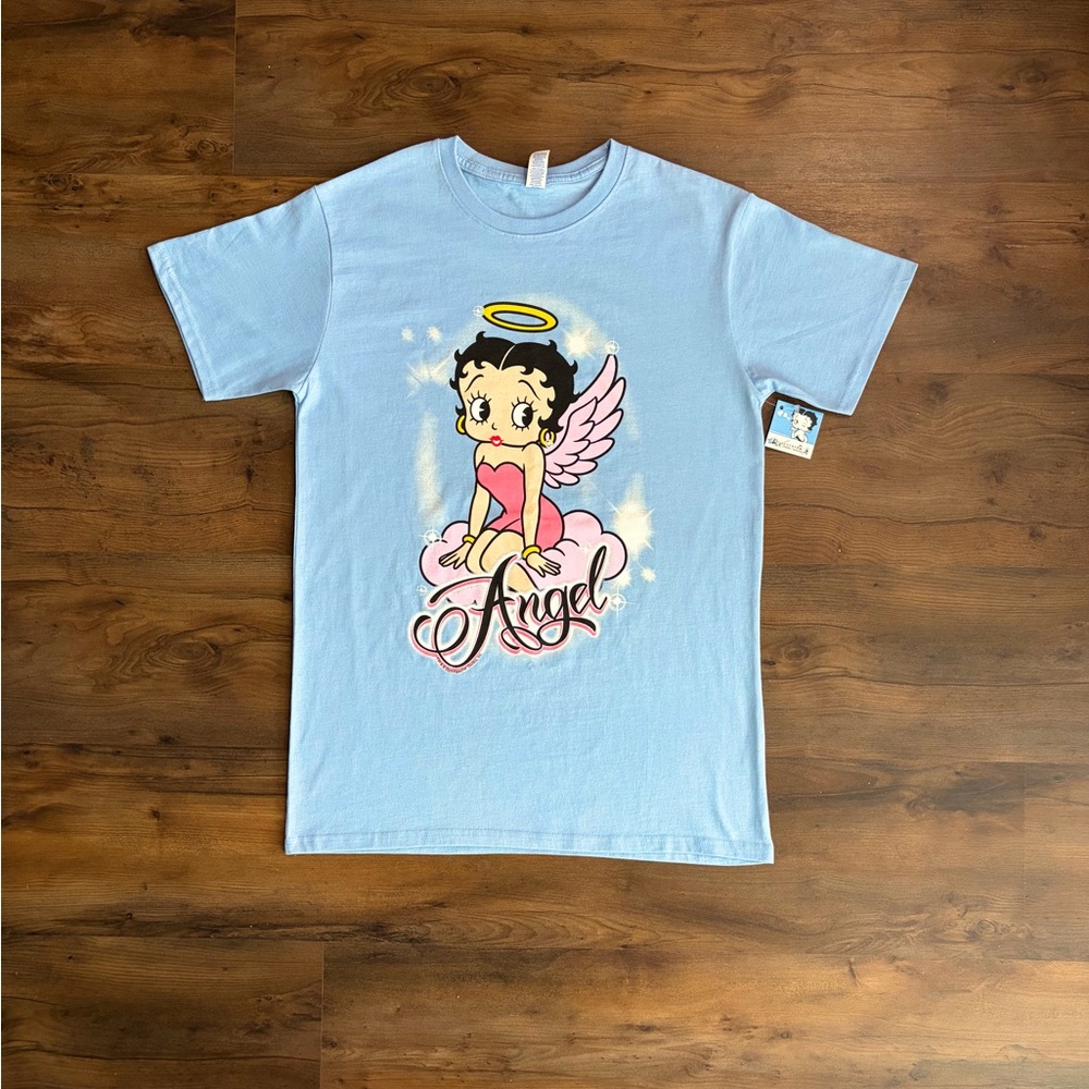 SOLD Betty Boop Angel Graphic Tee